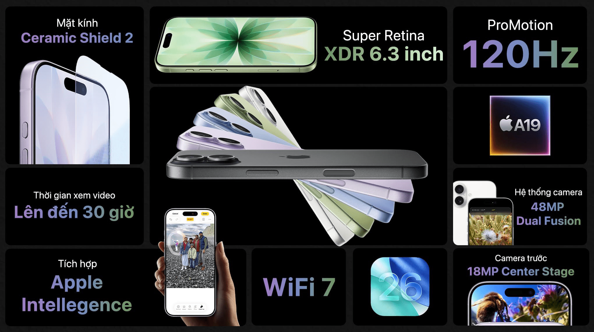 thông tin iphone 17